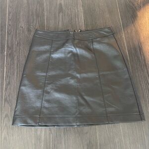 FOREVER 21 LEATHER SKIRT